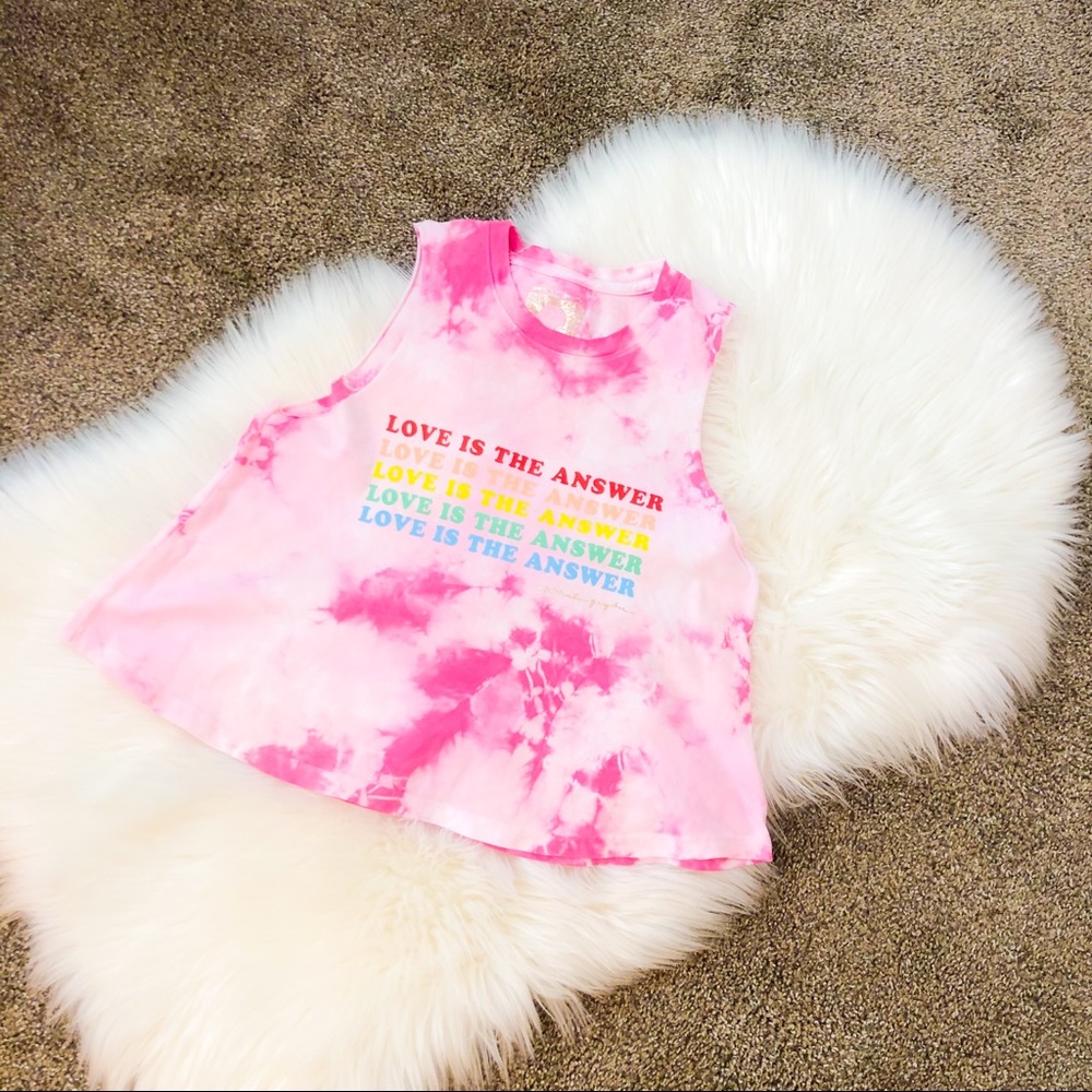 Spiritual Gangster tie dye tank top, size XS - Picture 3 of 4